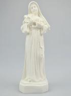 Estatua Santa Rita en Alabastro - 19 cms