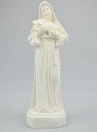 Estatua Santa Rita en Alabastro - 19 cms