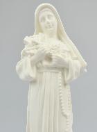 Estatua Santa Rita en Alabastro - 19 cms
