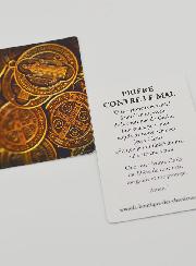 Tarjeta de oración de la Medalla de San Benito