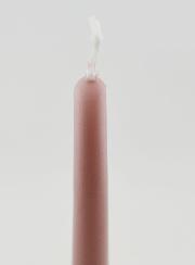 Vela Antorcha Color rosa madera - 25 cm