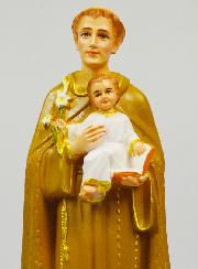 Estatua Religiosa de San Antonio de Padua - 30cm