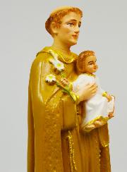 Estatua Religiosa de San Antonio de Padua - 30cm