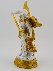Estatua Religiosa de San Miguel con Balanzas - 14cm