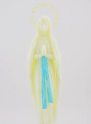 Estátua Nossa Senhora de Lourdes Fluorescente Luminosa - 14 cm