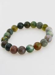 Pulsera en Piedra Natural de Ágata India - 10mm