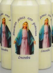 6 Velas de Novena para Sanación - 17,5 cm
