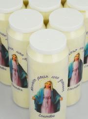 10 Velas de Novena para Sanación - 17,5 cm