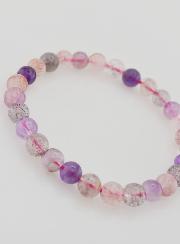 Pulsera de piedra natural Super Seven AAA - 7-8 mm