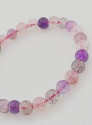 Pulsera de piedra natural Super Seven AAA - 7-8 mm