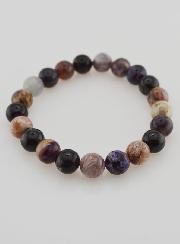 Pulsera en Piedra Natural de Charoíta - 8 mm