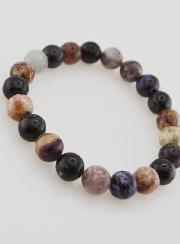 Pulsera en Piedra Natural de Charoíta - 8 mm