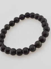Pulsera en Piedra de Obsidiana Ojo Celestial Arcoíris - 8 mm