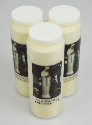 3 Velas de Novena a Nuestra Señora de Banneux