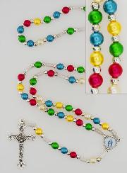 Rosario de Confirmación - Medalla Milagrosa y Espíritu Santo