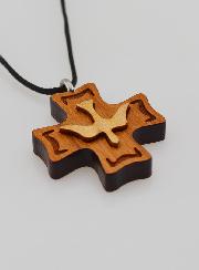 Cruz de Confirmación de Madera - Espíritu Santo