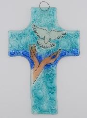 Cruz recuerdo de Confirmación - Espíritu Santo