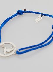 Pulsera de Plata y Cuerda Azul – Espíritu Santo
