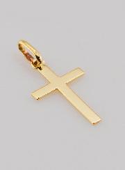 Colgante de cruz de oro de 9 quilates - 16 mm