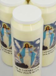 6 velas de Novena a Nuestra Señora de Garabandal