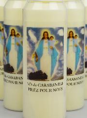 10 velas de Novena a Nuestra Señora de Garabandal