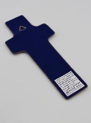 Cruz de Bautismo para Niña y Oración en Esmaltes Libaneses