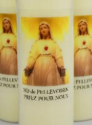 3 Velas de Novena a Nuestra Señora de Pellevoisin