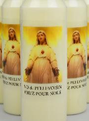 6 Velas de Novena a Nuestra Señora de Pellevoisin