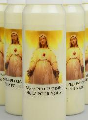 10 Velas de Novena a Nuestra Señora de Pellevoisin
