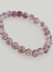 Pulsera de Piedra Natural de Ametrina AA - 8 mm