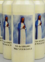 6 velas de novena a Nuestra Señora de Kibeho