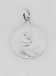 Medalla de Plata Virgen de Botticelli - 16mm