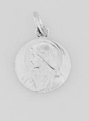 Medalla de Plata Virgen en Oración - 16 mm