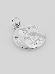 Medalla Padre Lavalde en Plata - 18 mm