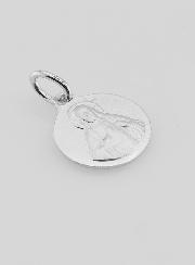 Medalla Escapulario de Plata - 14 mm