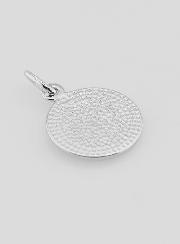 Regalo de Bautismo - Medalla del Ángel de la Guarda en Plata de 16 mm