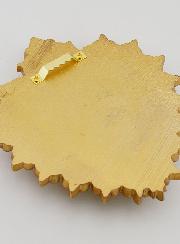 Ex voto de pared de Oro y Marfil - 13 cm