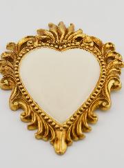 Ex voto Mural Oro y Blanco - 10 cm