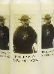 Juego de 6 velas de novena al Padre San Damián