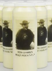 Juego de 10 velas de novena al Padre San Damián