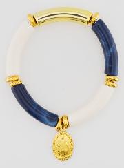 Pulsera religiosa Medalla Milagrosa - Azul marino