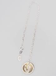 Collar de la Virgen con el Niño y la Paloma - Plata y Nácar