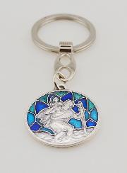 Llavero Mosaico - San Cristóbal