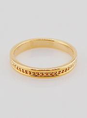 Anillo de bodas chapado en oro - Talla 54