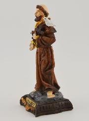 Estatua religiosa de San Francisco - 7 cm
