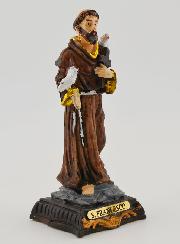 Estatua religiosa de San Francisco - 7 cm