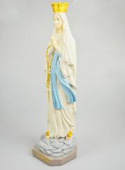 Estatua religiosa de la Virgen María Coronada - 60 cm