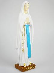 Estatua religiosa de Nuestra Señora de Lourdes - 40 cm