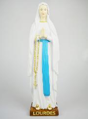 Estatua religiosa de Nuestra Señora de Lourdes - 50 cm