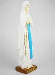 Estatua religiosa de Nuestra Señora de Lourdes - 50 cm
